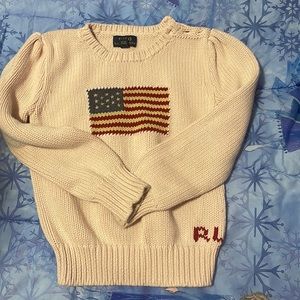 Gently used girls polo sweater size 6X
